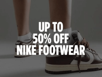 NIKE Footwear Sale! Save up to [[50% off]] on JD Sports now