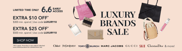 Proof of coupon - Robinsons - Robinsons sale: Limited Time $10 Off on Luxury Brands - Expired
