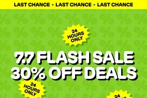 Last Chance: 30% Off Almost Everything