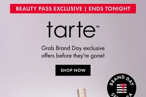 Final call to shop Tarte 📢
