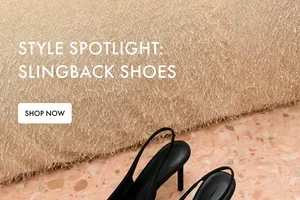Slingback Shoes Are Back