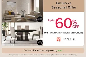 Furniture Storewide Sale 25% Off + Up To 60% Off Italian Made Collection!