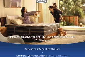 Hurry Down To Northpoint City This Week For Exciting Simmons Mattress Fair!