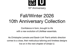 NEW Uniqlo U 10th Anniversary collection