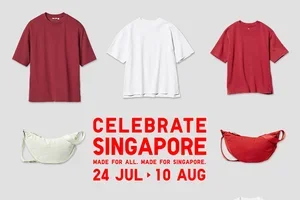 Celebrate Singapore in Red & White