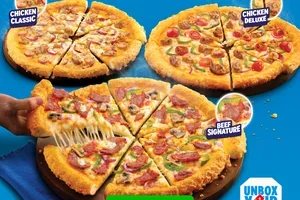 Meet The ✨NEW✨ Cheese & Steak Pizza!