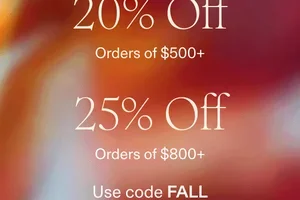 FINAL HOURS: up to 25% off