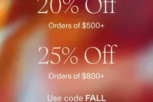 IT’S HERE: up to 25% off