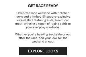 Your F1 Weekend Look Starts Here