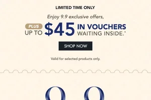 Unlock Up to $45 Off with 9.9 Early Access