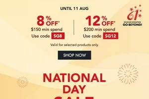 National Day Finds with Extra Savings 👀