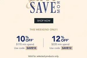 Weekend Deals Worth Browsing: Up to 12% OFF