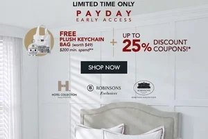 Refresh Your Rest Space with Up to 25% Off Robinsons Collections