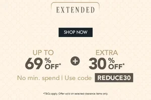 Last Chance Clearance: Up to 69% Off + Extra 30% Off