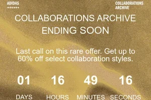 Final Chance: the adidas Collaborations Archive.