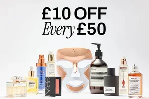 Starts now! £10 OFF £50