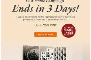 Final call: Don't leave your walls blank 🏠