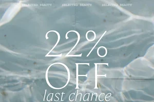Final Chance to Save: 22% Off