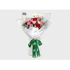 Blushing Grace Mixed Flower Bouquet (ROA301)