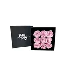Valentine's Day Pink Infinity Preserved Roses 9 (VFROA14-009)