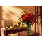 Autumn Blooms Arrangement x Marriott Singapore Mao Shan Wang Durian Premium Snowskin Mooncakes 8pcs Gift Set (ROAMAK06)