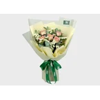 Cappuccino Cream Mixed Flower Bouquet (ROA302)