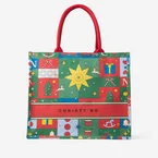 Noel 25 Large Canvas Tote