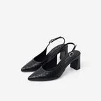 Stella Woven Slingback Pumps