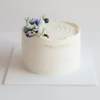Blue Forest Vanilla Blueberry Cake