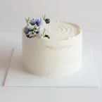 Blue Forest Vanilla Blueberry Cake