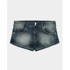 Micro Mid Denim Shorts
