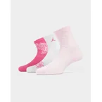 Floral Lace Socks 3 Pairs Junior's