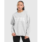 Varsity Knitted Crew Sweatshirt