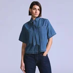 Levi's® Blue Tab™ Women's Short-Sleeve Caf Top
