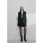 Tweed Open Front Waist Coat