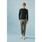 Compact Knit Mock Neck Sweater