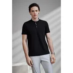 Cotton Blend Pique Smart Fit Polo Tee
