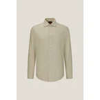 2-Side Brushed Smart Fit Long Sleeve Casual Shirt