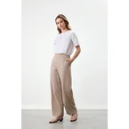 Cool Touch Plain Weave Straight Leg Suit Pants