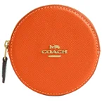 Coach Orange Coin Case - Spice Orange CAN29