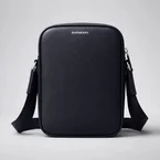 BURBERRY Men's Paddy Leather Shoulder Bag Dark Navy RS-80846161