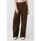 High-Waist Risk Taker Trouser - Espresso