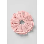 Micro Plisse Oversize Scrunchie - Pink Quartz