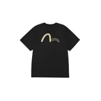 EVISUKURO and Contrasting Seagull Print Relax Fit T-shirt