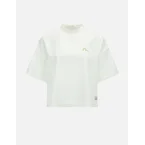 Seagull Embroidered Boxy Blouse