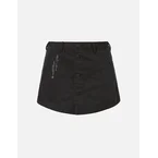 Seagull Embroidery Denim Skort