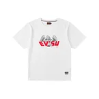 Angel and Aerosol Spray Paint Print T-shirt