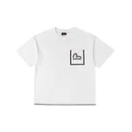 Elastic Hem Seagull Print Pocket T-shirt