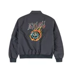 Metal Studs Bomber Jacket