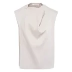 Noelle Draped Woven Top